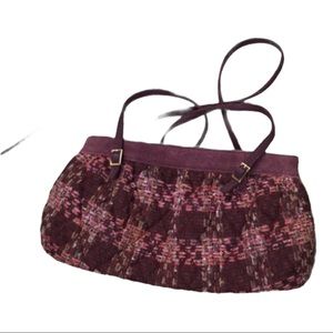 Vera Bradley Rare Design Small Burgundy Purse - Cleaned & Sanitized